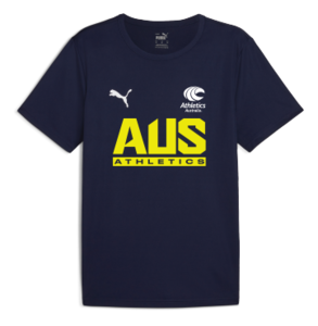 Australian Athletics Supporter Tee - Navy