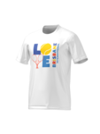 Brisbane International 2025 Youth Love Tennis Tee - White