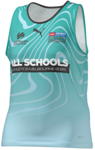 2025 Australian All Schools Championships Singlet (Women's)