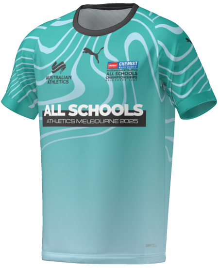 2025 Australian All Schools Championships Event Tee